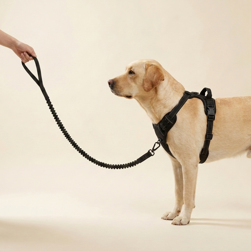 Laisse bungee amortissante